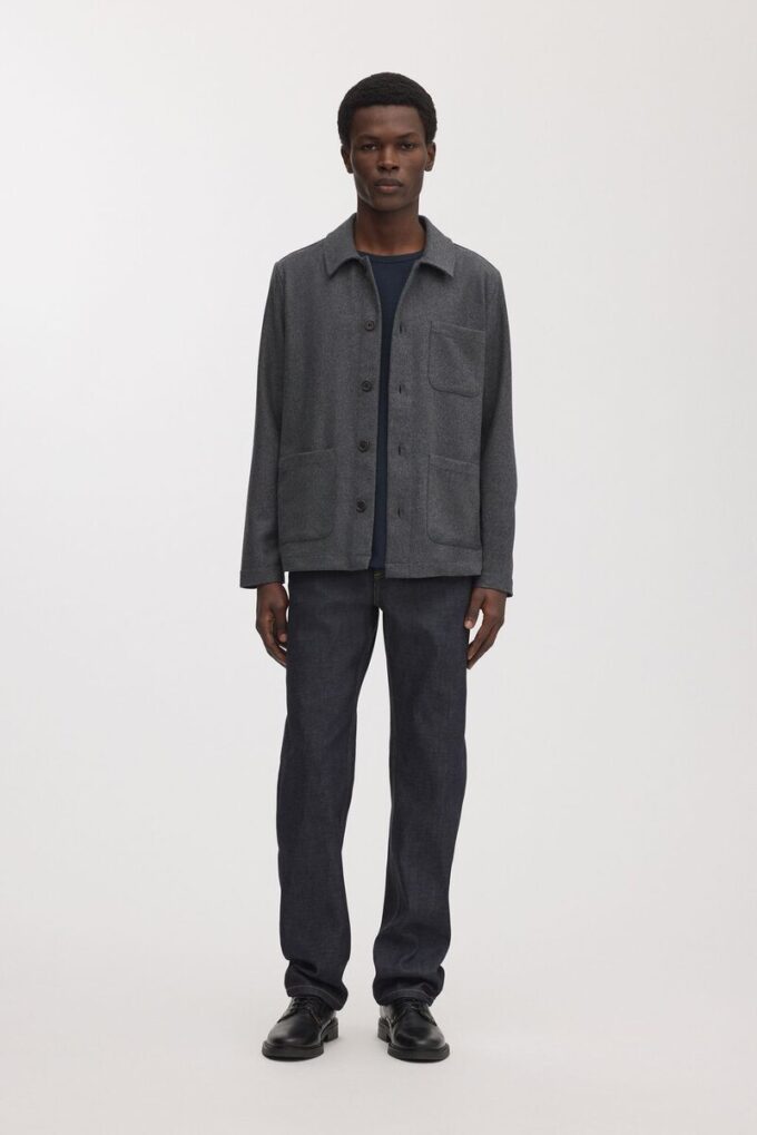 Das Woll-Overshirt Das Woll-Overshirt