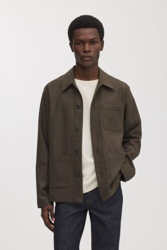 Das Woll-Overshirt