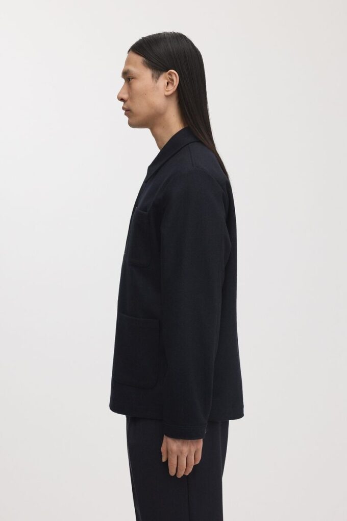 Das Woll-Overshirt Das Woll-Overshirt