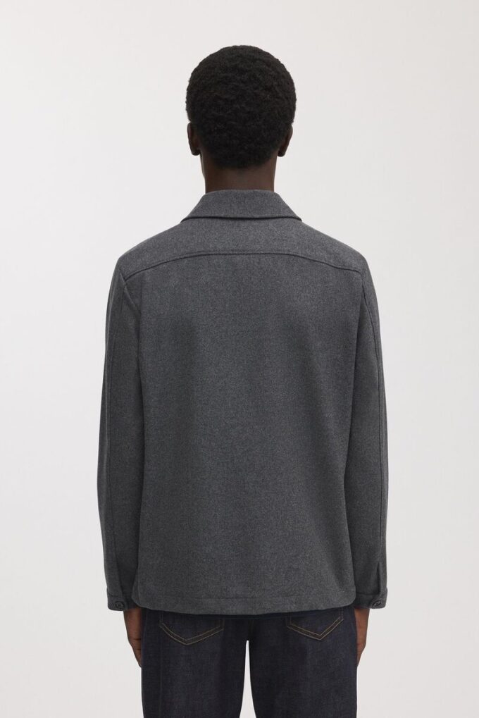 Das Woll-Overshirt Das Woll-Overshirt