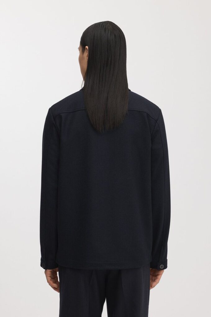 Das Woll-Overshirt Das Woll-Overshirt