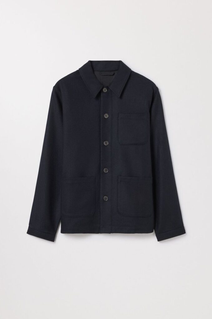 Das Woll-Overshirt Das Woll-Overshirt