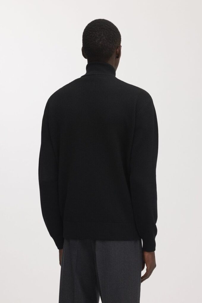 Der Merino-Cardigan mit Reißverschluss Der Merino-Cardigan mit Reißverschluss