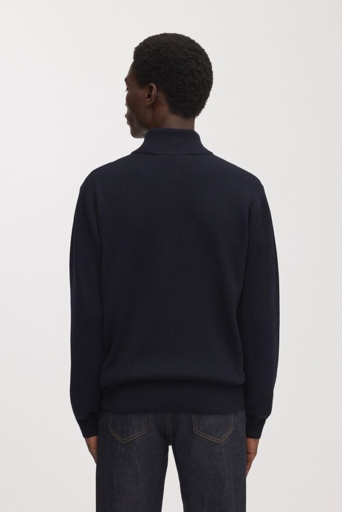 Der Merino-Cardigan mit Reißverschluss Der Merino-Cardigan mit Reißverschluss