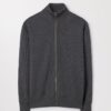 Der Merino-Cardigan mit Reißverschluss Der Merino-Cardigan mit Reißverschluss
