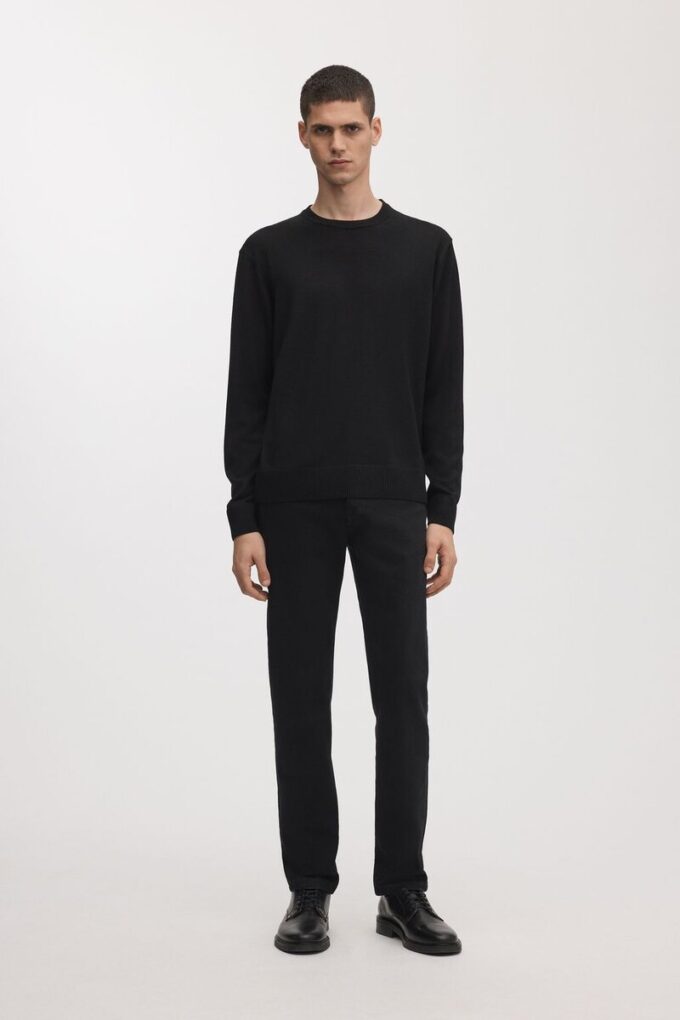 Der Merino-Pullover Der Merino-Pullover