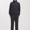 Der Merino-Pullover mit halbem Reißverschluss Der Merino-Pullover mit halbem Reißverschluss