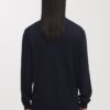 Der Merino-Pullover mit halbem Reißverschluss Der Merino-Pullover mit halbem Reißverschluss