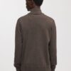 Der Merino-Pullover mit halbem Reißverschluss Der Merino-Pullover mit halbem Reißverschluss