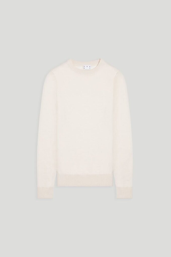 Der Merino-Pullover mit Rundhalsausschnitt – Archiv
