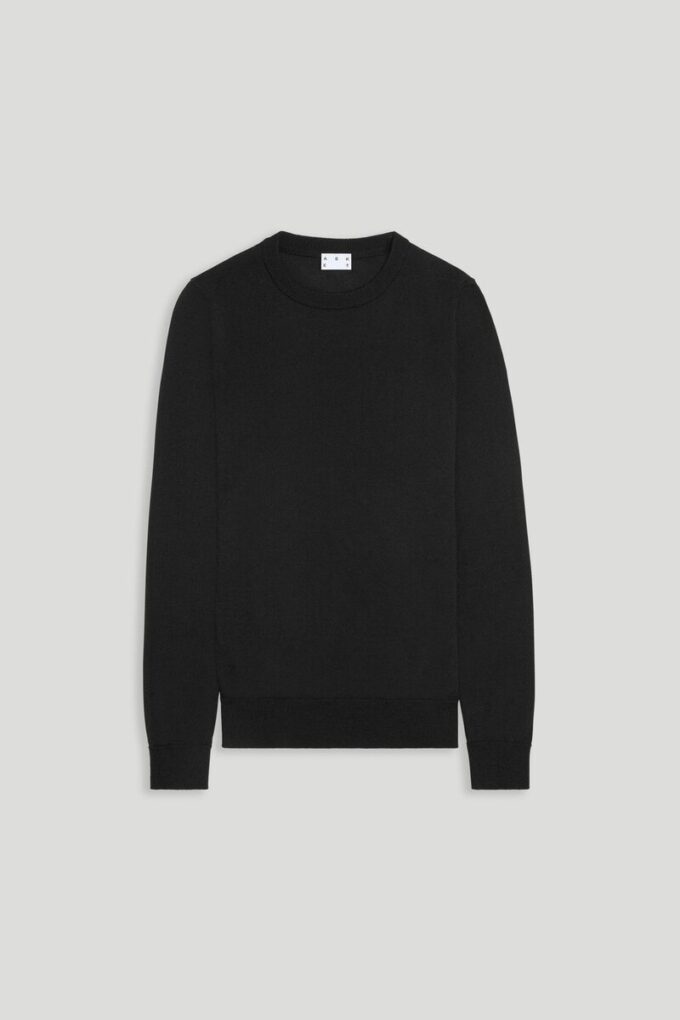 Der Merino-Pullover mit Rundhalsausschnitt – Archiv