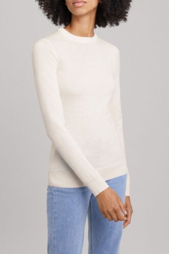 Der Merino-Pullover mit Rundhalsausschnitt – Archiv