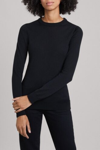 Der Merino-Pullover mit Rundhalsausschnitt – Archiv