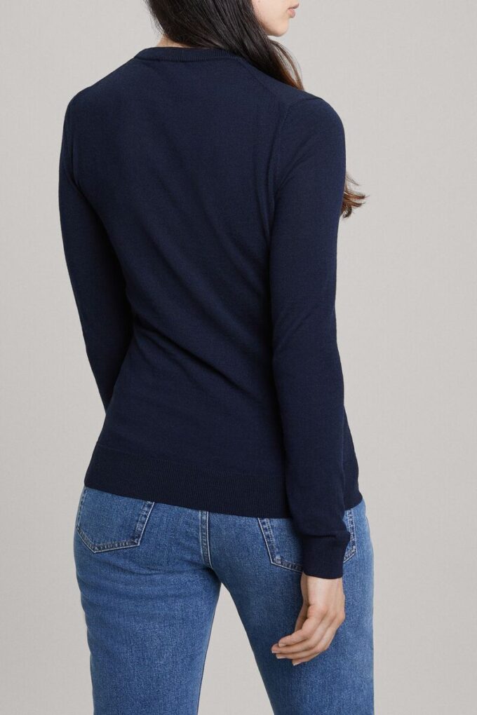 Der Merino-Pullover mit Rundhalsausschnitt – Archiv
