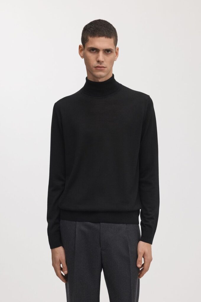 Der Merino-Rollkragenpullover Der Merino-Rollkragenpullover