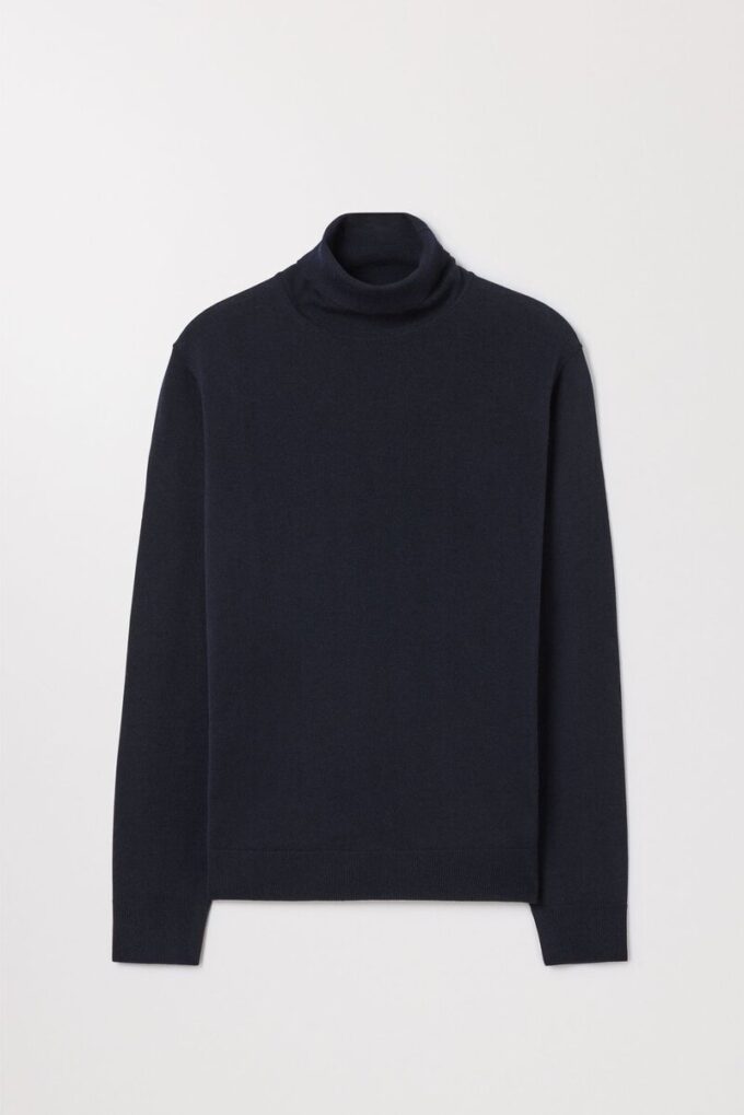 Der Merino-Rollkragenpullover Der Merino-Rollkragenpullover