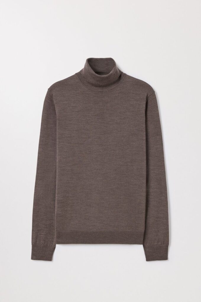 Der Merino-Rollkragenpullover Der Merino-Rollkragenpullover