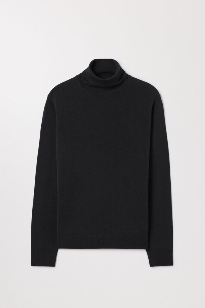 Der Merino-Rollkragenpullover Der Merino-Rollkragenpullover