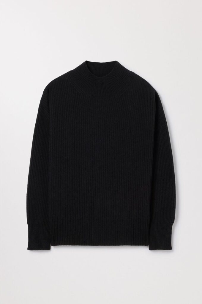 Der Pullover mit Stehkragen Der Pullover mit Stehkragen