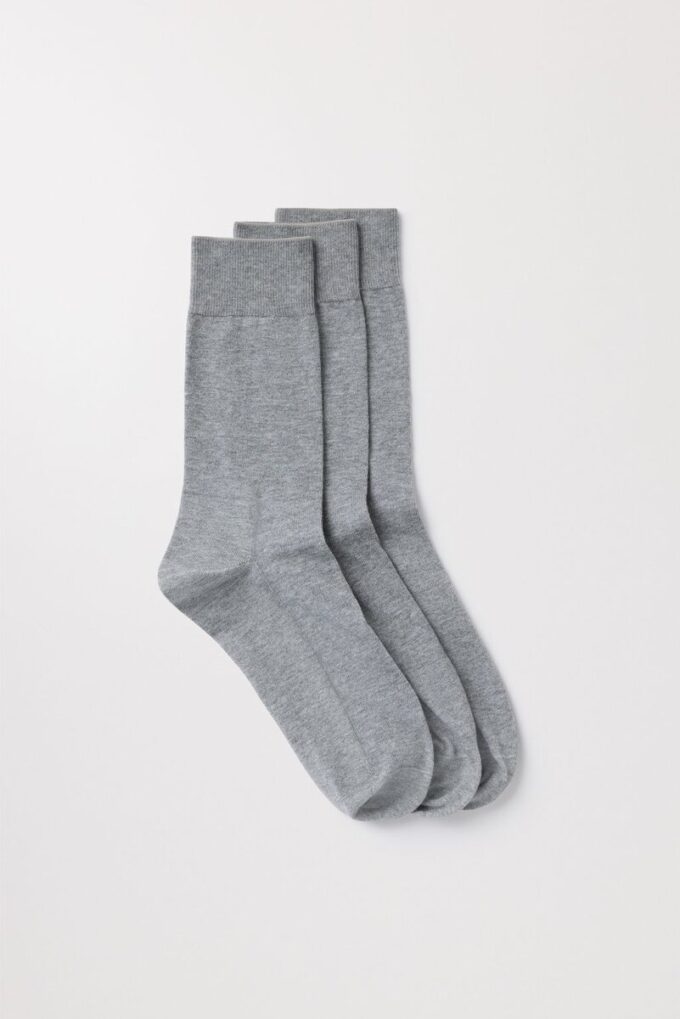 Die Baumwollsocken im 3er-Pack Die Baumwollsocken im 3er-Pack