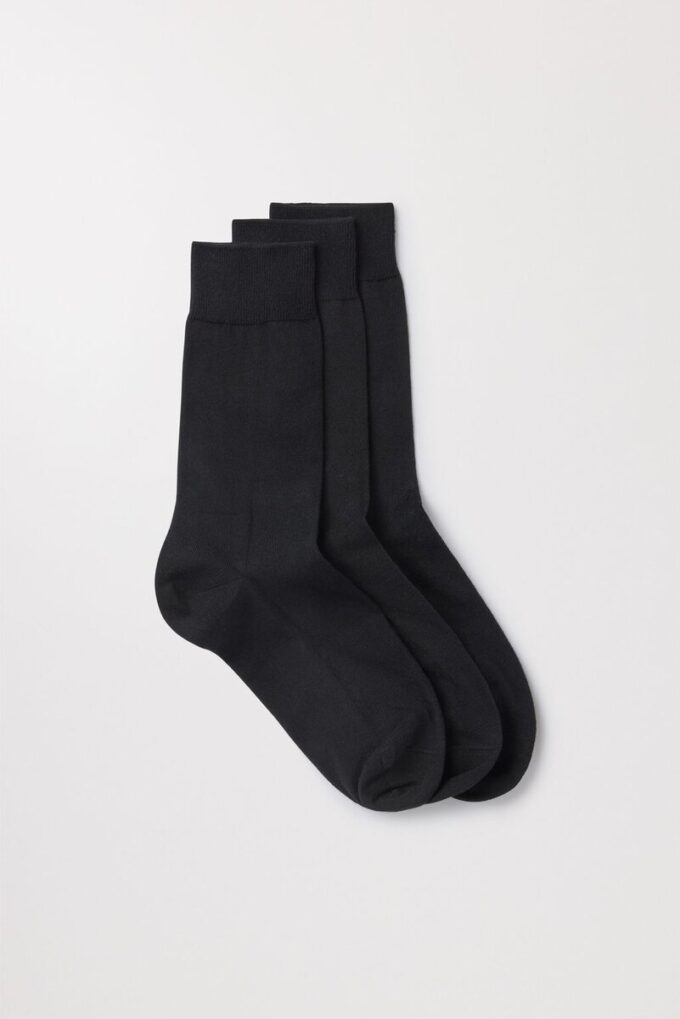 Die Baumwollsocken im 3er-Pack Die Baumwollsocken im 3er-Pack