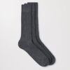 Die gerippten Baumwollsocken im 3er-Pack