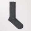 Die gerippten Merino-Socken