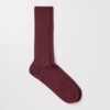 Die gerippten Merino-Socken