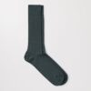 Die gerippten Merino-Socken Die gerippten Merino-Socken