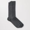 Die gerippten Merino-Socken im 3er-Pack Die gerippten Merino-Socken im 3er-Pack