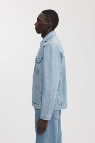 Die gewaschene Jeansjacke