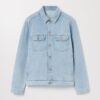 Die gewaschene Jeansjacke